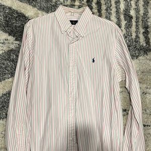 Pink And white Dress Polo. Polo Ralph Lauren.